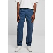 Mens Loose Fit Jeans Dark Blue