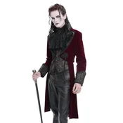 Moški plašč DEVIL FASHION - Wine Red Retro Gothic - CT25402