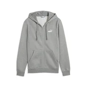 PUMA Essentials No. 1 Logo Full-Zip Hoodie Men, Men, Medium Gray Heather, XL