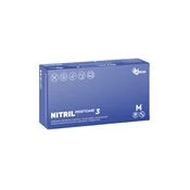 Espeon Nitril Moistcare3 Powder Free Examination Glows Dark Blue 100 ks rokavice M