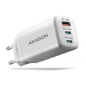 AXAGON Axagon ACU-DPQ65W zidni punjac, 65W, PD3.0 & QC4+, 3 izlaza, Bijeli