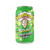 Warheads Green Apple Sour Soda 355ml