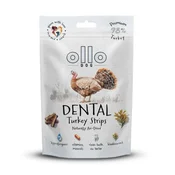 OLLO Pasji priboljški, Dental Turkey Strips - 80g