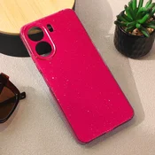 Maska za telefon Xiaomi Redmi 13C SPARKLE DUST, Bordo