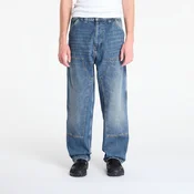 Hlače Carhartt WIP OG Double Knee Pant Blue Dark Used Wash L