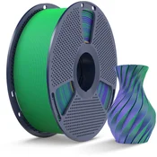 SUNLU PLA Matte Dual Color Green Purple - 1,75 mm/1000 g
