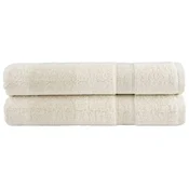 Vidaxl Premium brisače SOLUND 2 kos krem 80x200 cm 600 g/m2