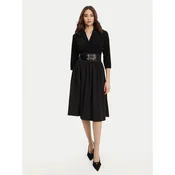Joseph Ribkoff Cocktail obleka 253185 Črna Regular Fit