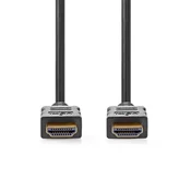 Nedis Hitri kabel HDMI 2.0 z Ethernetom/ 4K@60Hz/ pozlačeni konektorji HDMI-HDMI/ črn/ v razsutem stanju/ 20 m