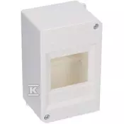 LEGRAND Nadometna izolacijska doza, S4 brez pokrova, bela