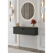 Hanah Home komoda Mimosa 90, 90 cm, siva