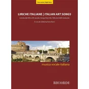 LIRICHE ITALIANE/ITALIAN ART SONGS HIGH VOICE