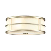 Feiss FE-FUSION-F-PNBR - Stropna svetilka FUSION 3xE27/40W/230V zlata
