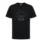 DIESEL Majica T-JUST-E17-OUT črna