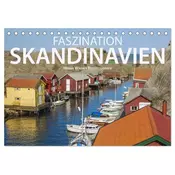 Faszination Skandinavien (Tischkalender 2026 DIN A5 quer), CALVENDO Monatskalender