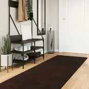 Srednje pahuljasti, mekana i periva prostirka HUARTE Smeda