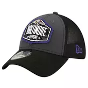 Baltimore Ravens New Era 39THIRTY Trucker 2021 NFL Official Draft kacket