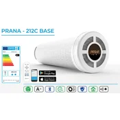 PRANA Rekuperator 210C - Maks. 50–60 cm