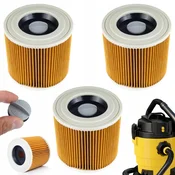 Rosfix ROSFIX NADOMESTNI DEL ZA ODKURZOVALNIK KÄRCHER MV2–MV3, WD2–WD3 – PRALNI FILTER | O12,3 CM, VIŠINA 11,5 CM, POLIESTER, (5000036409)