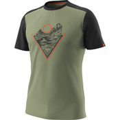 Dynafit TRANSALPER LIGHT M S/S TEE, muška majica za planinarenje, zelena 71298