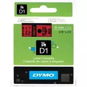 Dymo D1 9 mm x 7 m crveno-crna traka za označavanje NDY0720720