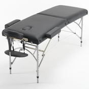 Stolovi za masažu MasterPRO ALU Professional 2 ARC - Black