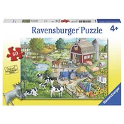 Ravensburger puzzle (slagalice) 60pcs - Na farmi RA09640