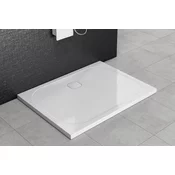 Kolpa san Tuš kad Pandora 120 cm x 90 cm pravokotna siva