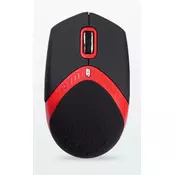 AMEI AM-M101R/Ergonomic/Optical/1 600 DPI/Wireless USB/Black-Red