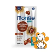 Monge Gift Lamb&Chestnut Sticks Sensitive Digestion 45g, Za osetljiv stomak pasa
