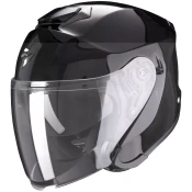 Otvorena kaciga Scorpion EXO-S1 Jednobojna crna sjajna
