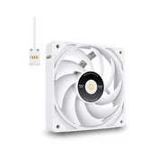 Thermaltake TOUGHFAN EX12 Pro bela 120 mm računalniški ventilator, 500–2000 RPM, 3 kosi