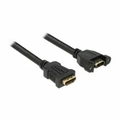 DELOCK Delock HDMI podaljšek vgradni 4K 0,5m 85465, (21028076)