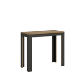 Ityhome Ityhome 90 x 77 konzolna miza rjava, (20847978)