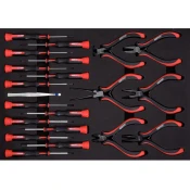 Komplet orodij za fino mehaniko. 21-delni 500.7190 ks tools