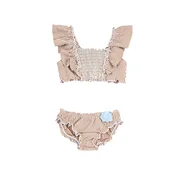 Chicco Bikini svetlo bež/temno bež/modra