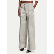 PINKO Hlače iz tkanine 104805 A2BP Siva Regular Fit
