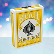 Bicycle Rider Back YellowBicycle Rider Back Yellow