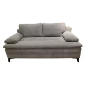 Novel ZOFA BOXSPRING, siva tekstil