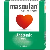 Anatomic Prezervativi, 3 komada, Masculan