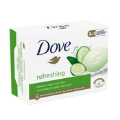 Dove Refreshing Beauty Cream Bar hidratantni i osvježavajući tvrdi sapun 90 g za žene