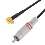 Pigtail MCX RA vtič/RCA vtič RG174 1m