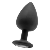 Ouch! Extra Large Diamond Butt Plug Black