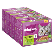 Mega pakiranje: Whiskas 1+ Adult vrecice 48 x 85 g / 100 g - 1+ Miješani izbor u želeu (48 x 85 g)