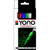 Marabu Marabu akrilni markerji, YONO, 0,5 - 1,5 mm, set 6 kom., (21656153)