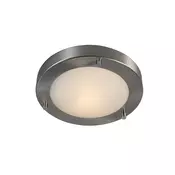 Sodobna stropna svetilka jeklo 18 cm IP44 - Yuma