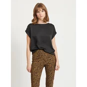VILA Ženska Ellette Bluza Črna XL