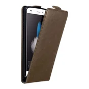 Cadorabo Cadorabo Ohišje, združljivo z Huawei P8 LITE 2015 v kava rjava - Zaščitni ovitek v obliki flipa z magnetnim zapiranjem, (20564493)