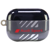 Maska Audi IML Sport AirPods Pro 2 cover black AUS-IMLAPP2-RSQ/D1-BK (AUS-IMLAPP2-RSQ/D1-BK)