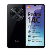 XIAOMI pametni telefon Redmi 14C 4GB/128GB, Midnight Black